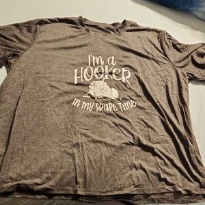Funny Crochet humor Graphic T Shirt Size 5x